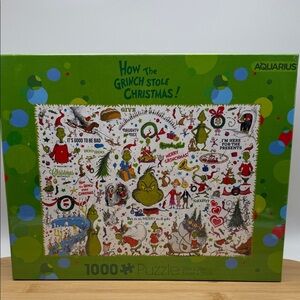 Dr. Seuss How the Grinch Stole Christmas Puzzle - New in Box